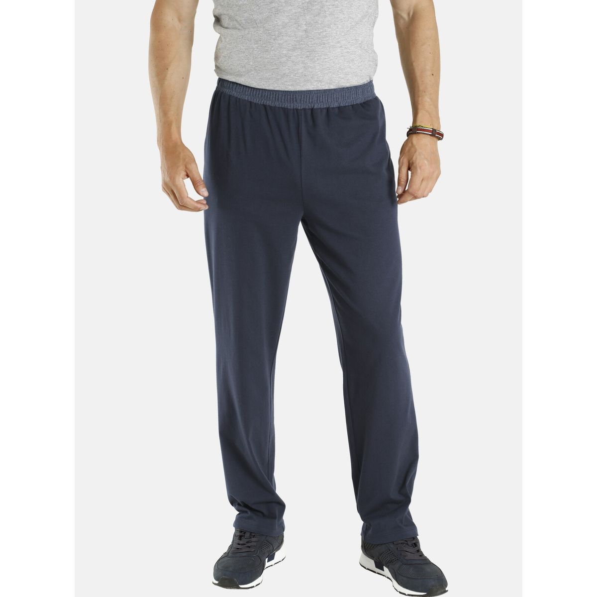 Pantalon homme grande taille lastiqu e La Redoute