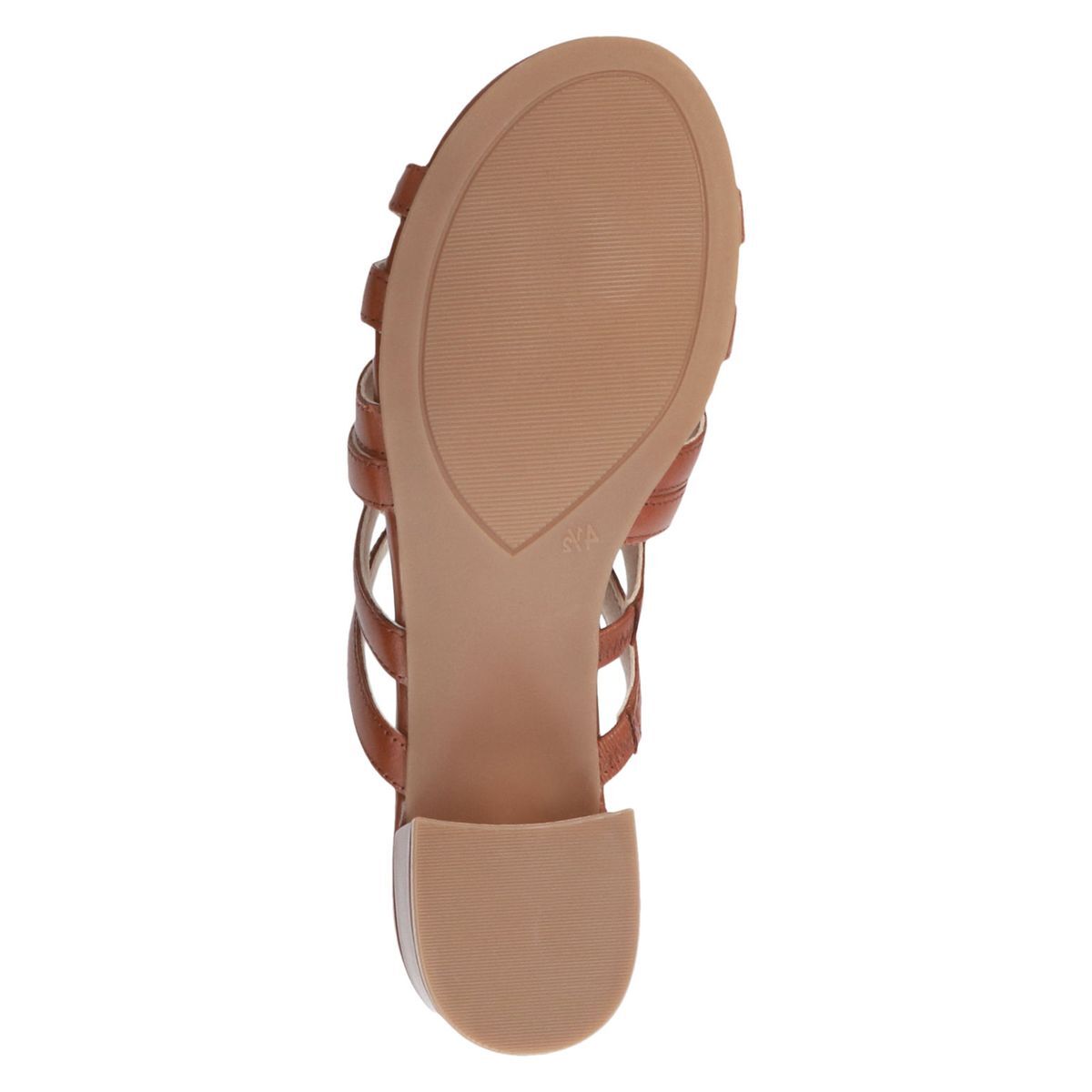 Mule CAPRICE Femme Cuir Véritable Largeur G – Confort Memotion 18 Mm Talon