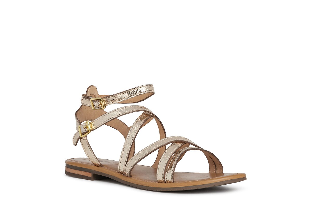GEOX Sandalias planas de piel Sozy — photo 2