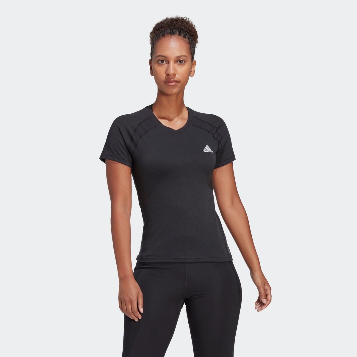 Ogeenier Femme T-Shirt de Sport à Manches Longue Workout Running Chemise avec Trous de Pouce 