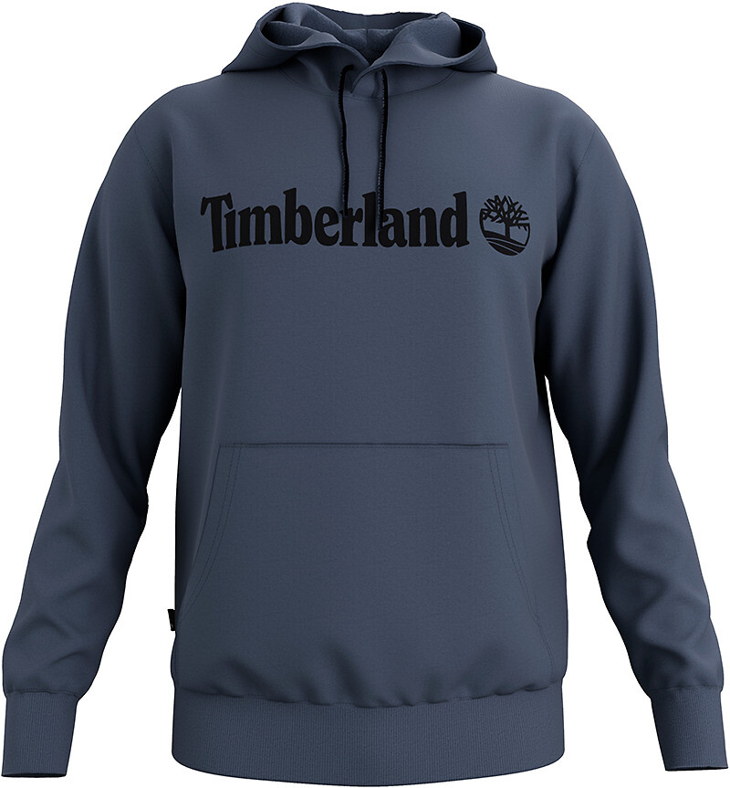 Hoodie met geborduurd ton sur ton logo