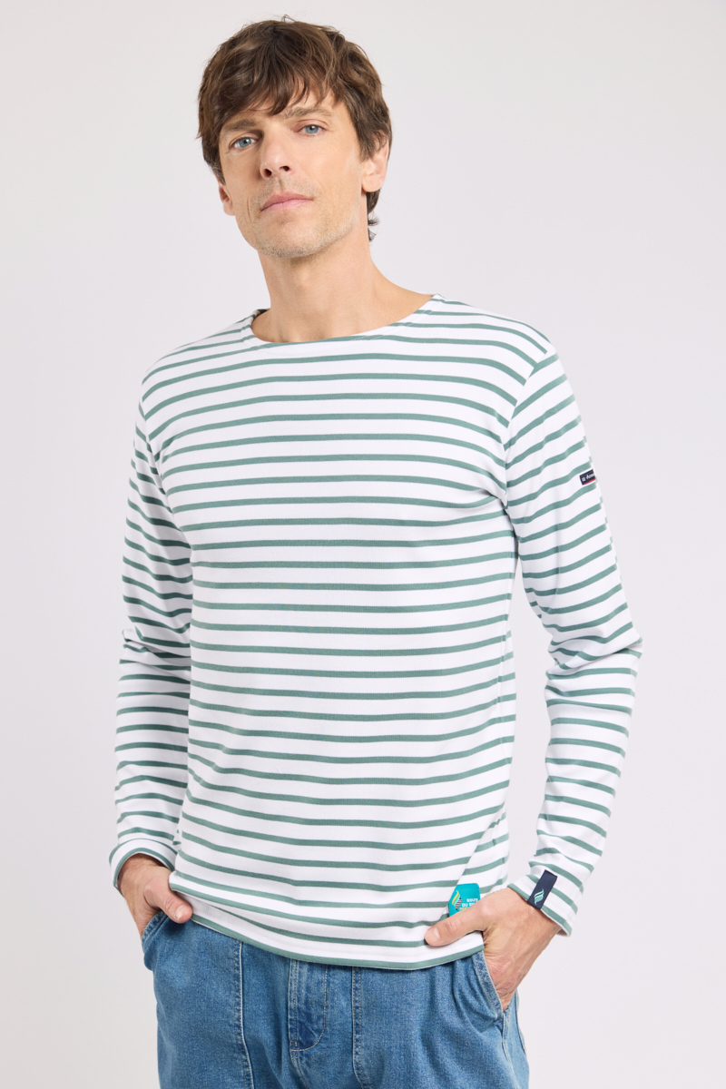 Marinière en coton épais, ARMOR-LUX