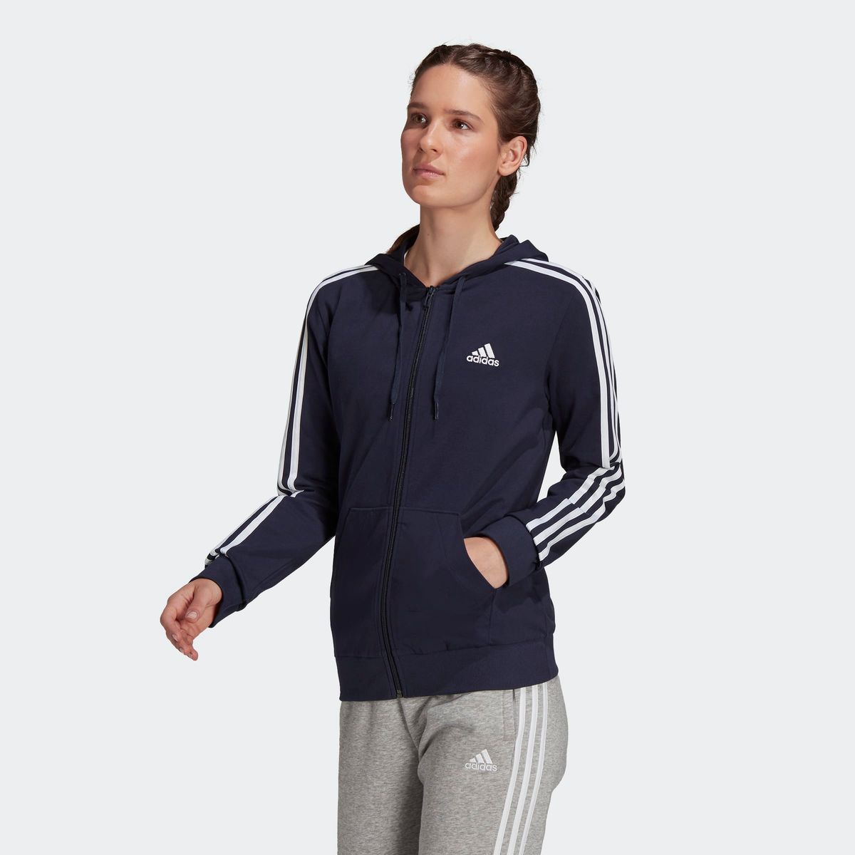 gilet adidas femme bleu