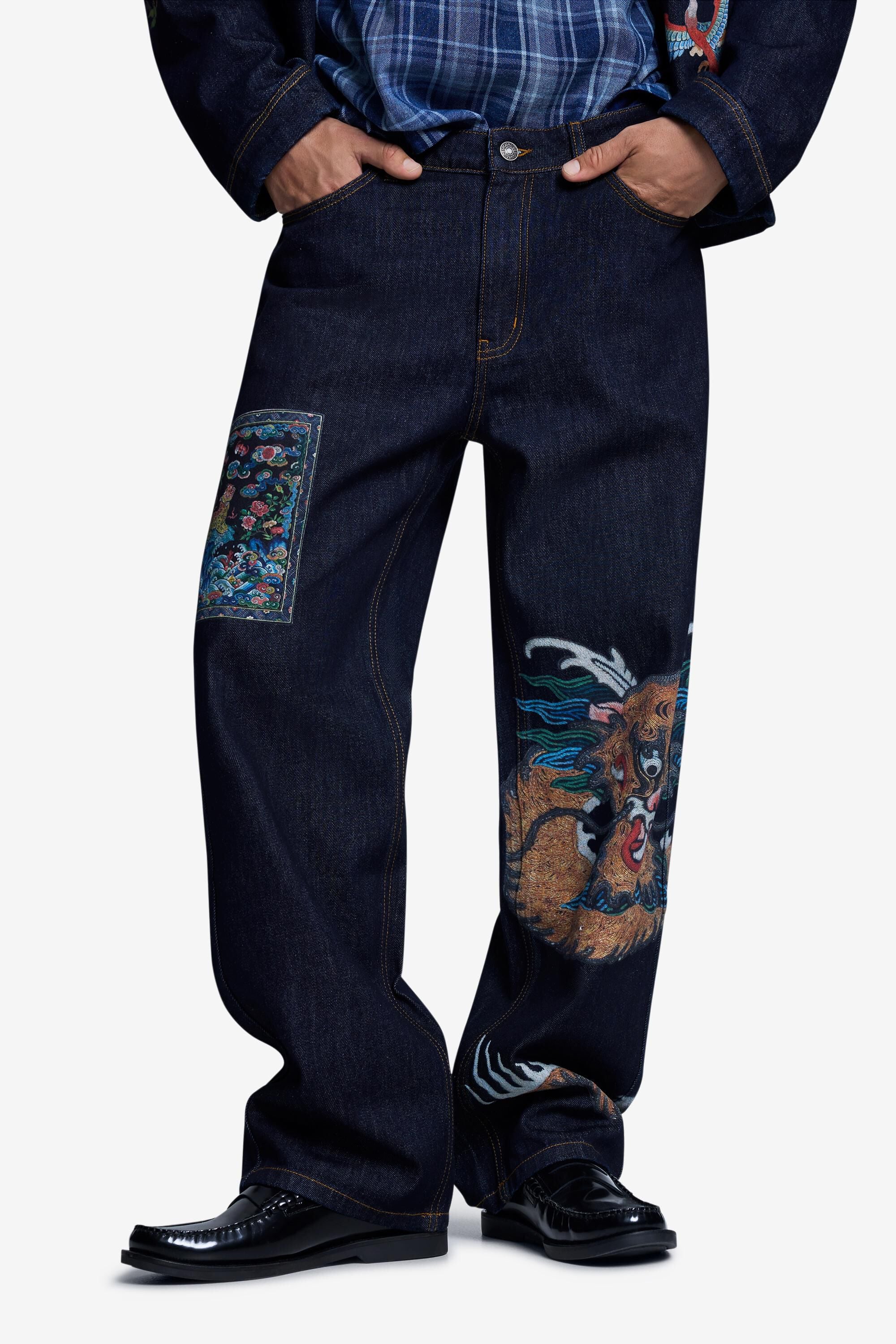 JEAN IMPRIMÉ, DESIGUAL
