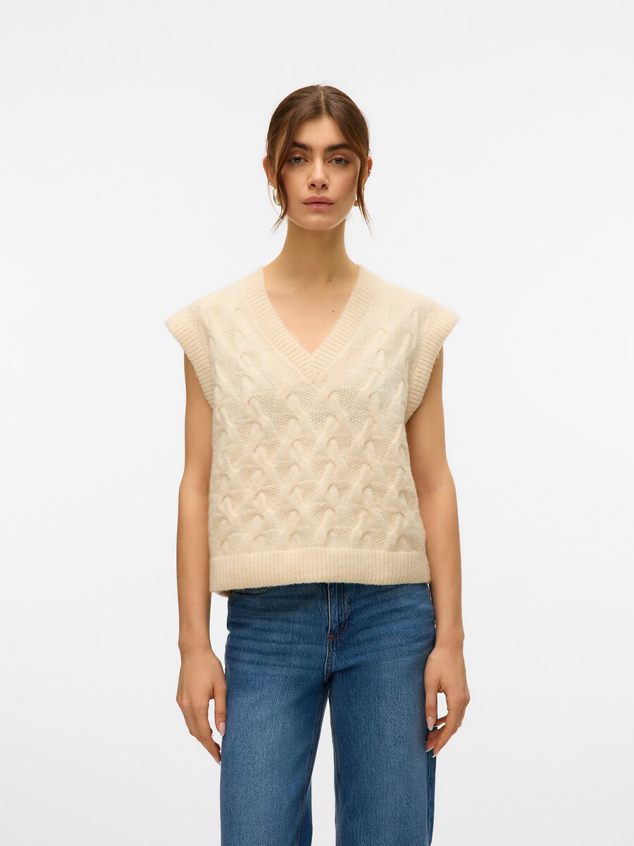Pull col V, VERO MODA