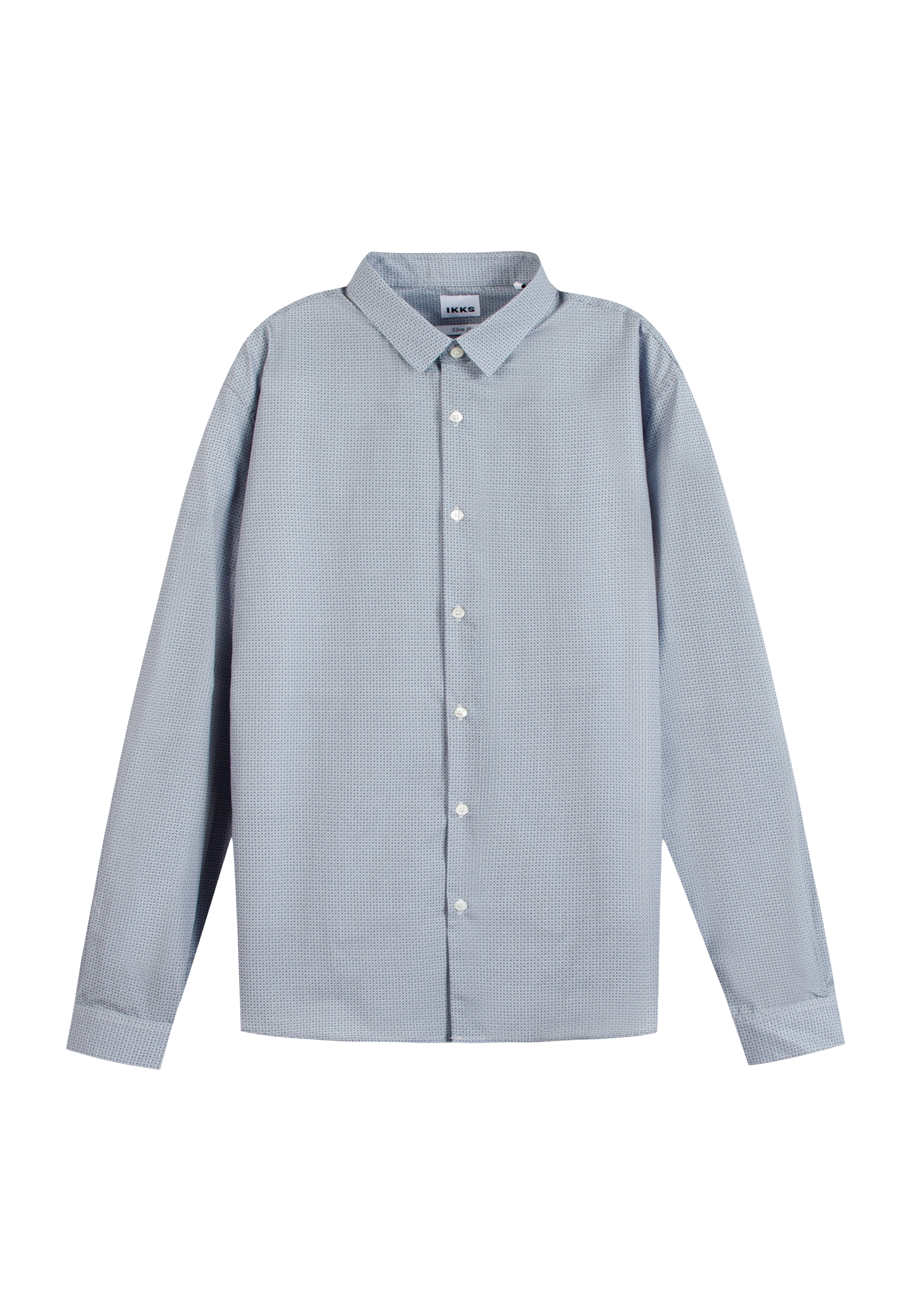Chemise slim imprimé minimaliste, IKKS