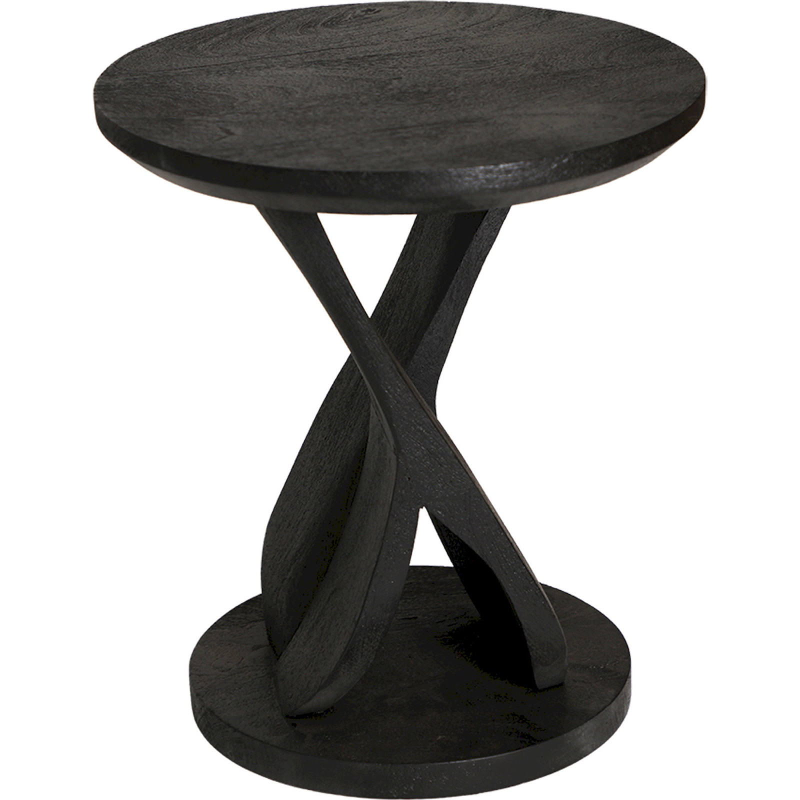 Table d'appoint ronde en manguier, RECOLLECTION