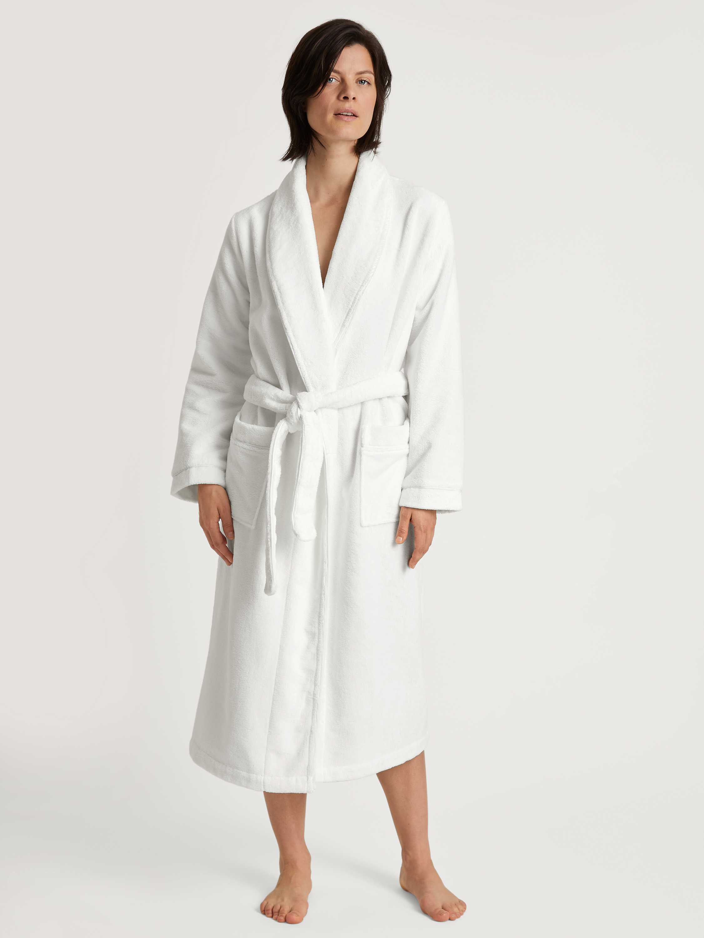 Peignoir manches longues Coton COSY SHOWER, CALIDA
