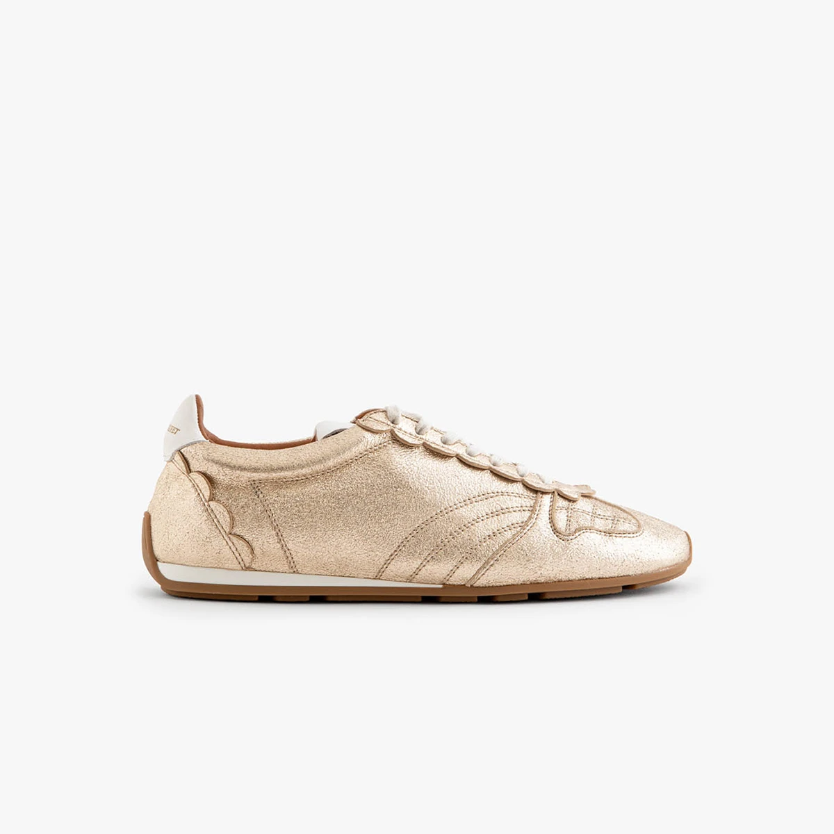Basket cuir pailleté JULIETTE, MAISON TOUFET