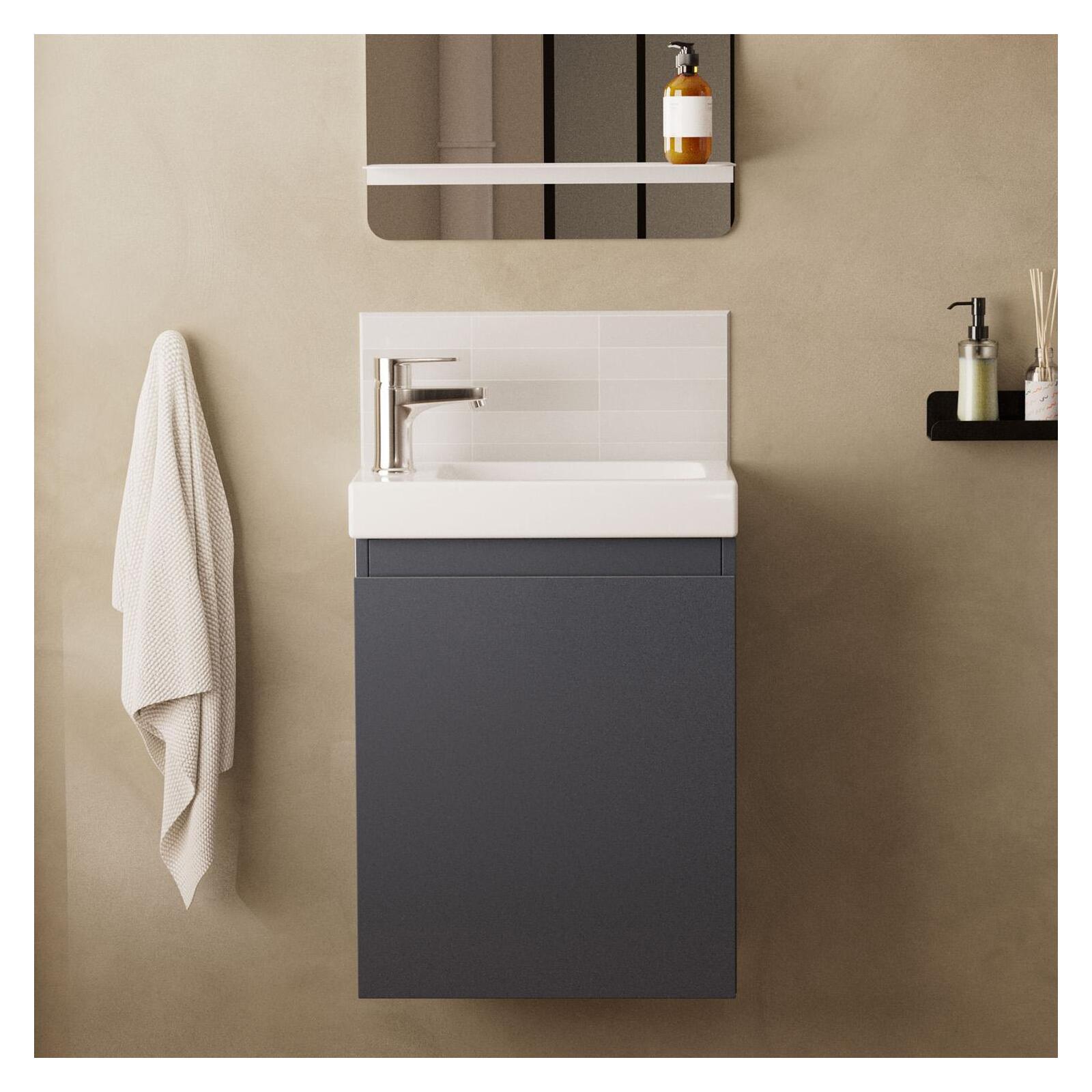 Meuble lave-mains suspendu LISA 41 cm, MOB IN