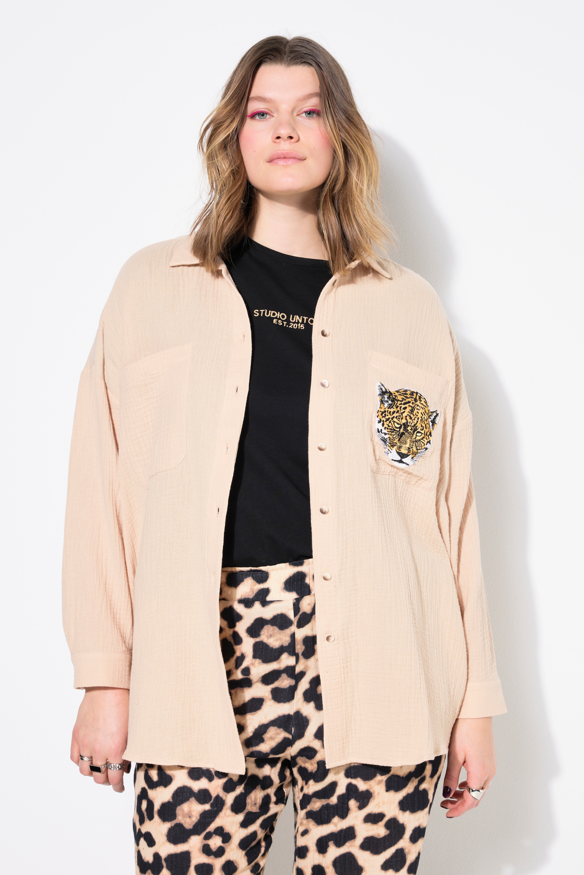 Blouse en mousseline oversize, STUDIO UNTOLD