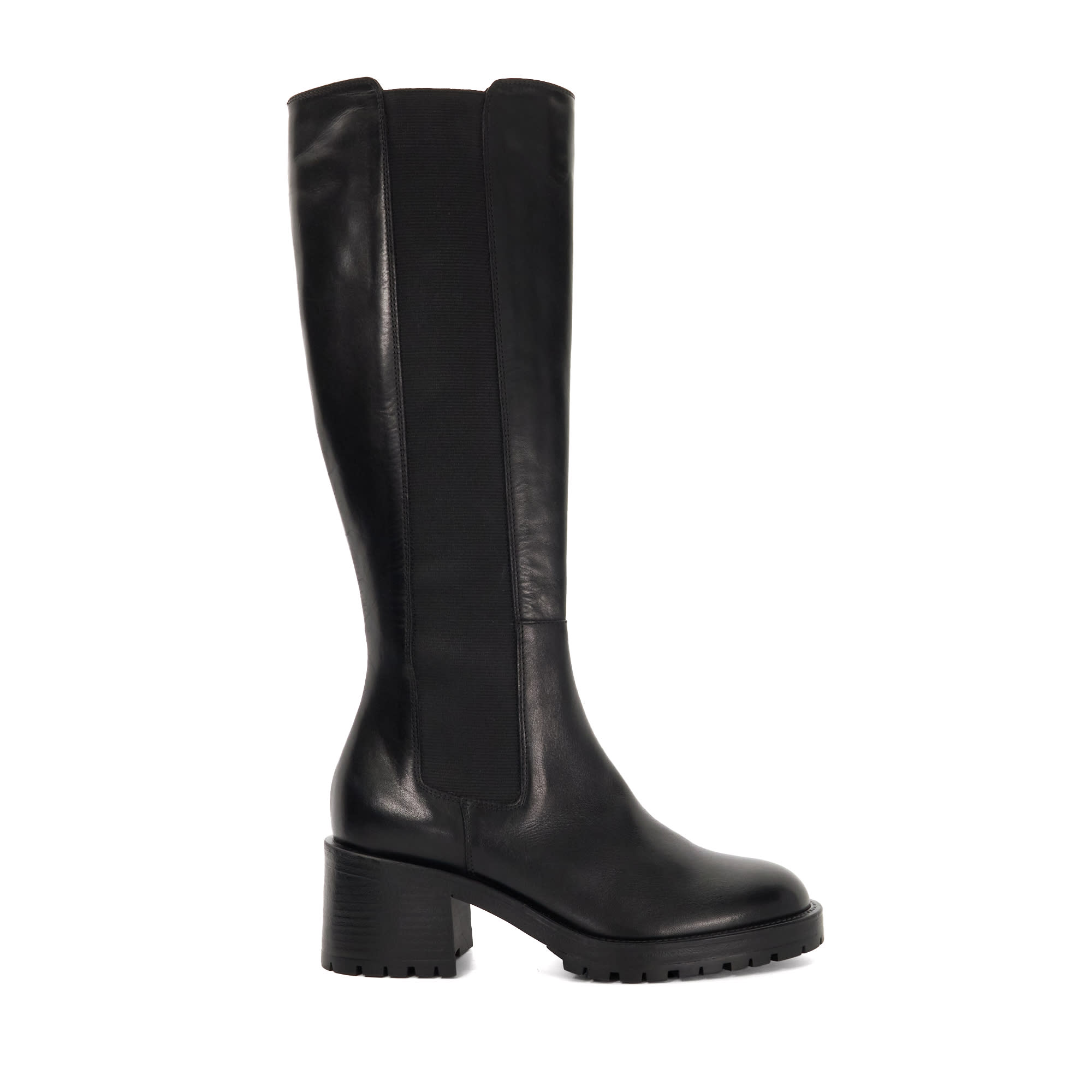 Bottes au genou à semelle épaisse - TESSIA, DUNE LONDON