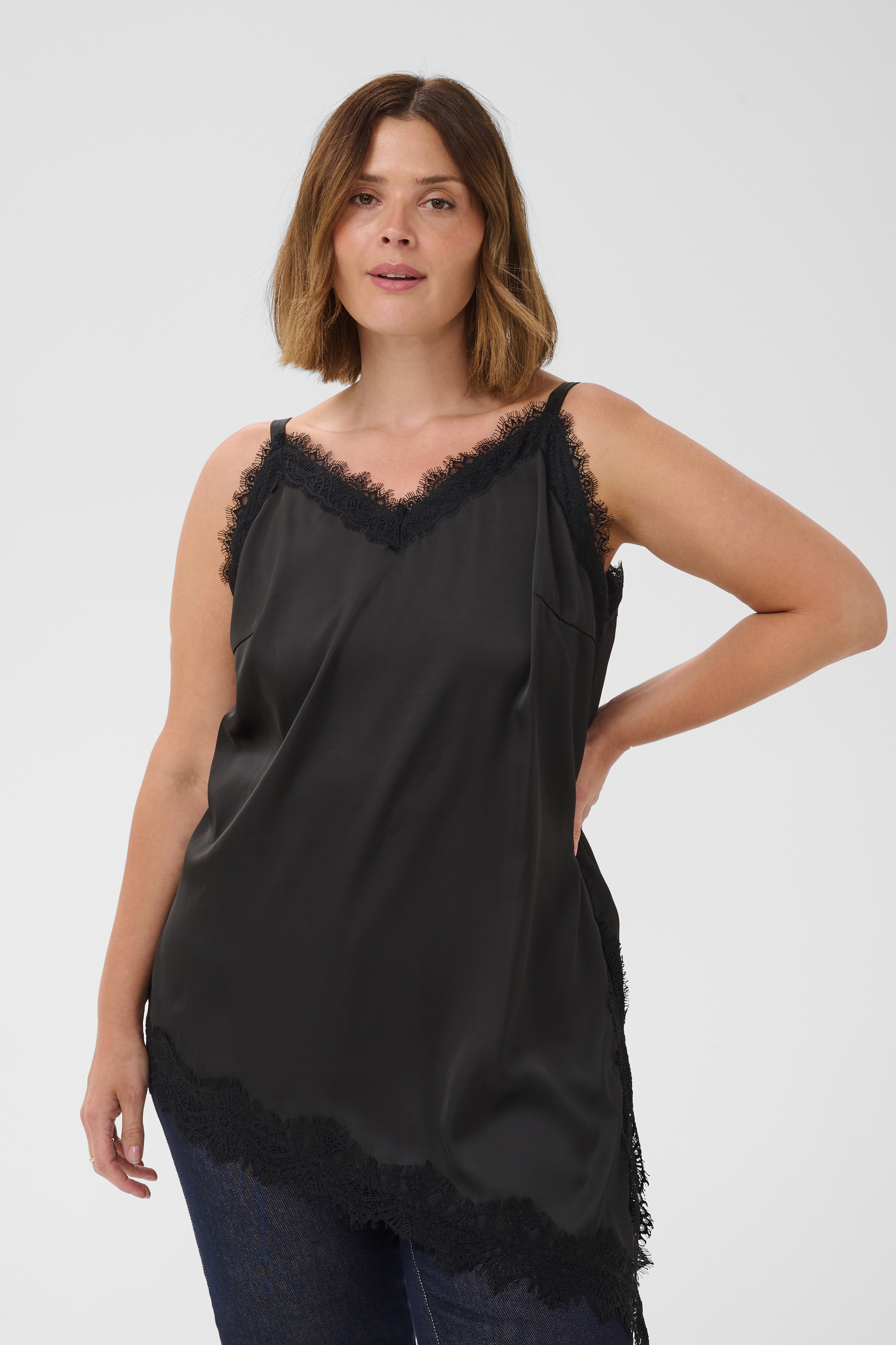Blouse sans manches, KAFFE CURVE