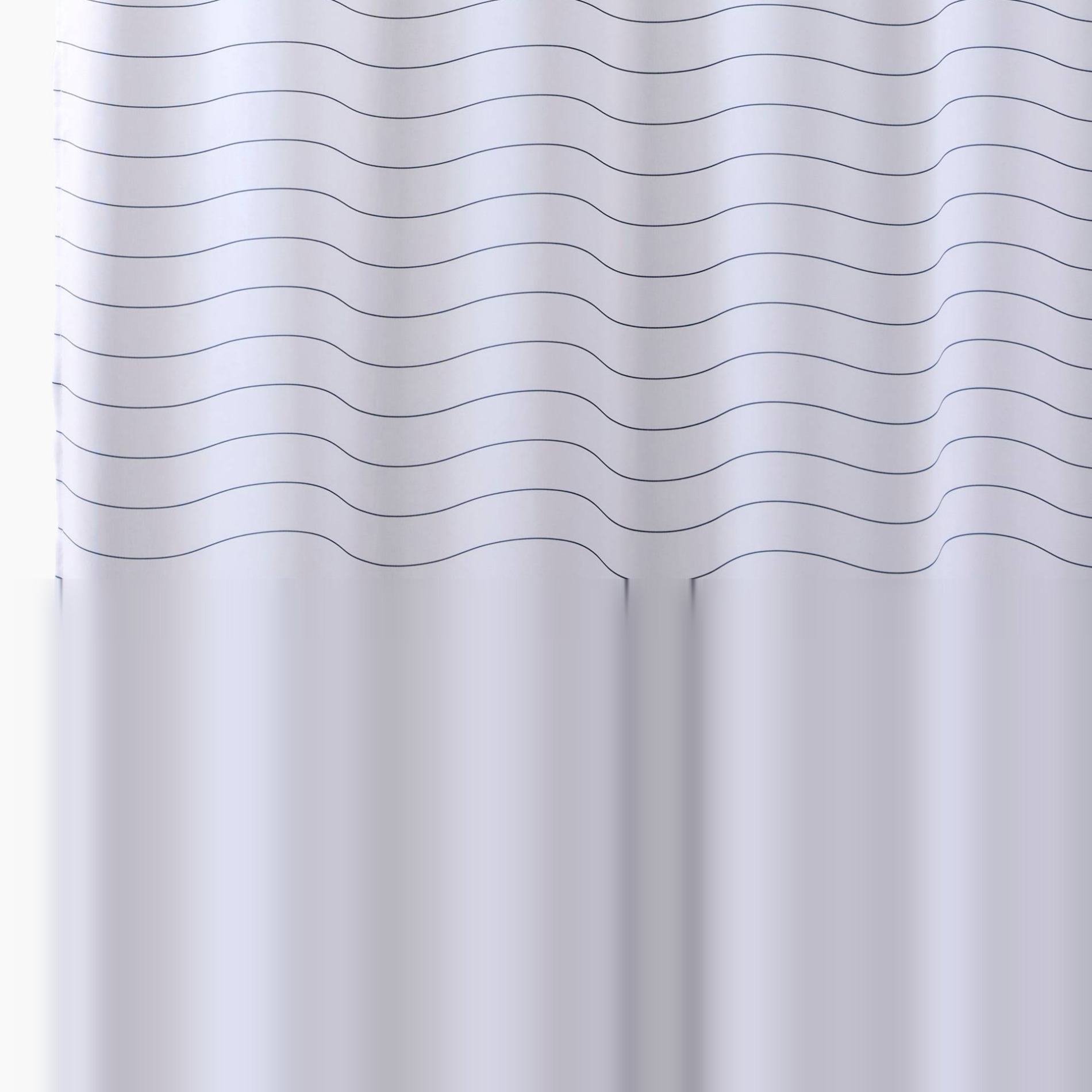 Rideau de douche en polyester, MONOPRIX MAISON