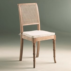 chaise canne classique chic avec son coussin dassise l45xp43xh97cm chne massif medicis chaise canne - Chaise Classique chaise canne classique chic avec son coussin dassise l45xp43xh97cm chne massif medicis chaise canne - Chaise Classique