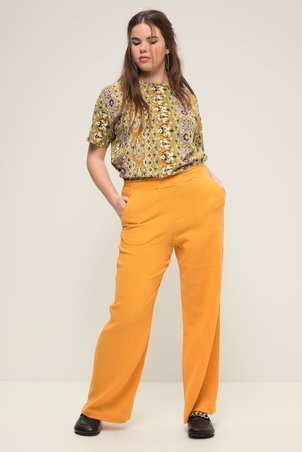 Pantalon en mousseline à jambes larges et STUDIO UNTOLD