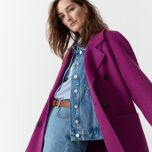 Manteau oversize laine mélangée, Signature MARTIAL LA REDOUTE COLLECTIONS