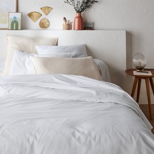 Housse de couette unie en coton lavé, Scenario LA REDOUTE INTERIEURS