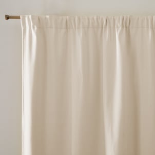 Thermogordijn, fleece, gerimpelde bies en golf, Panason LA REDOUTE INTERIEURS