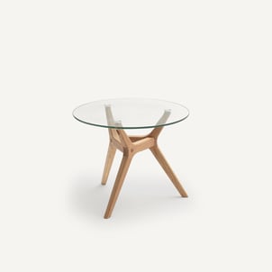 Table basse chêne Ø50 cm, Maricielo AM.PM