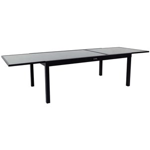 Table de jardin aluminium et verre avec rallonge | La Redoute Table de jardin aluminium et verre avec rallonge | La Redoute