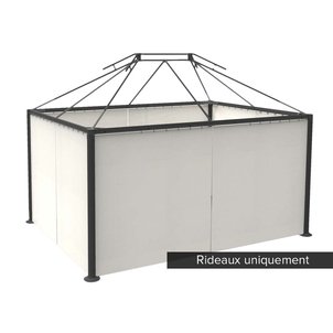 Rideaux de tonnelle 3x3 | La Redoute Rideaux de tonnelle 3x3 | La Redoute