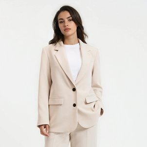 Blazer coupe droite, simple boutonnage LA REDOUTE COLLECTIONS