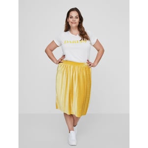 Jupe Jaune Moutarde Fille Sonia Rykiel - Tailles 4 & 10 Ans, 100% Coton, Occasion Très Bon état