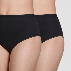 2er-Pack Taillenslips aus Baumwolle DIM image