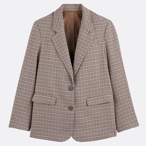 Geruit colbert, rechte snit LA REDOUTE COLLECTIONS