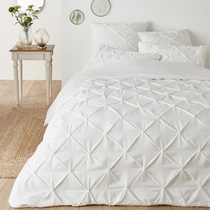 Origami Textured Polycotton Duvet Cover SO'HOME