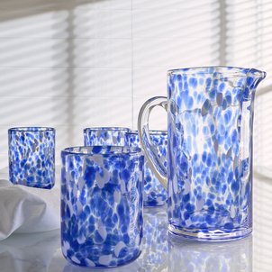 Carafe en verre moucheté, Dotio LA REDOUTE INTERIEURS