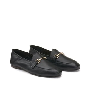 Mocassins Signature, em pele com detalhe fantasia em metal LA REDOUTE COLLECTIONS