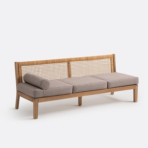 Модульный садовый диван, 3-местный, Cedalia LA REDOUTE INTERIEURS