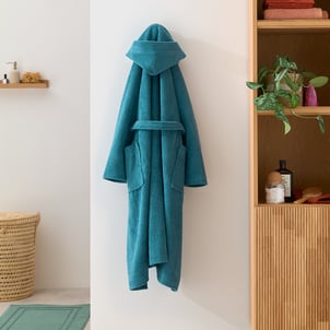 Accappatoio con cappuccio spugna bouclé 450 g/m2, Haxel LA REDOUTE INTERIEURS