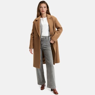 Manteau drap laine mélangée, Signature BARNABE LA REDOUTE COLLECTIONS