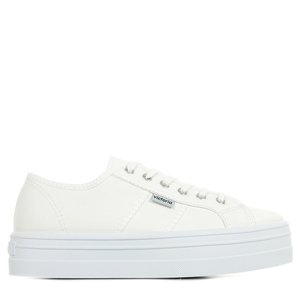 Baskets compensées en toile Barcelona Lona VICTORIA