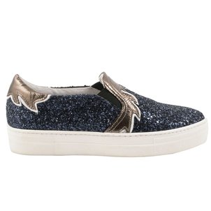 Baskets megan bleu Exclusif Paris La Redoute Baskets megan bleu Exclusif Paris La Redoute