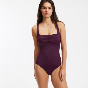 Maillot de bain 1 pièce effet drapé ANNE WEYBURN