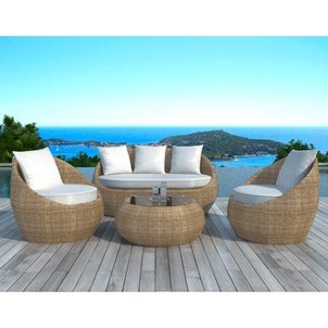 Salon de jardin en osier | La Redoute Salon de jardin en osier | La Redoute