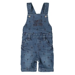 Kurze Jeanslatzhose mit Printmuster 3 Monate-3 Jahre LA REDOUTE COLLECTIONS image