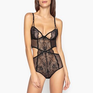 Body em renda e tule LA REDOUTE COLLECTIONS image