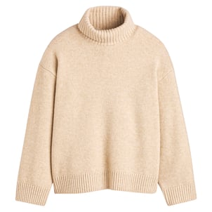 Pull col roulé en maille mousseuse LA REDOUTE COLLECTIONS