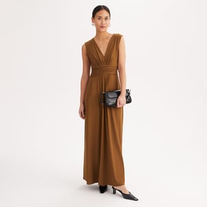 Robe évasée, longue, sans manches ANNE WEYBURN