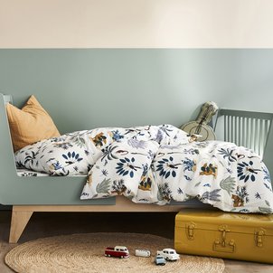 Housse de couette coton biologique, Petite Jungle LA REDOUTE INTERIEURS