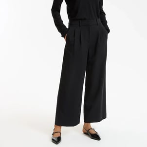 Pantalón ancho de pinzas, pesquero LA REDOUTE COLLECTIONS