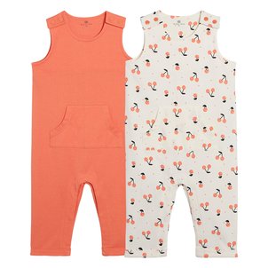 2er-Pack ärmellose Overalls, 1 Monat - 3 Jahre LA REDOUTE COLLECTIONS image