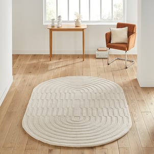 Tapis ovale en laine, Malko LA REDOUTE INTERIEURS