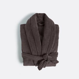 Peignoir adulte châle en coton peigné 400 g/m2, Victor LA REDOUTE INTERIEURS
