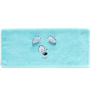 Serviettes Enfant 5 Pièces - Forme Animaux Mignons - Microfibre Absorbante - Avec Anneau De Suspension